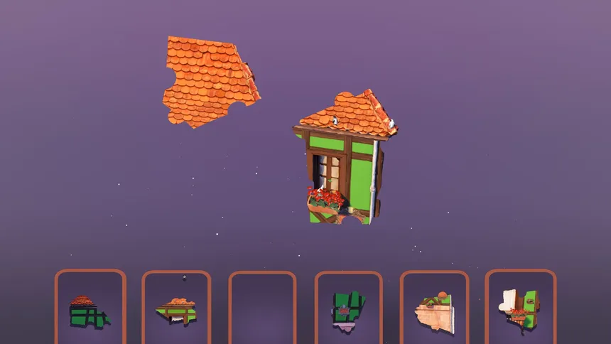 Скриншот 2 к игре Puzzling Places - 3D Jigsaw Sim