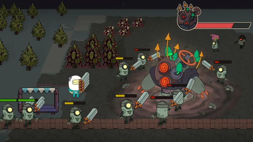 Скриншот 7 к игре SuperWEIRD: Роглайт про автоматизацию