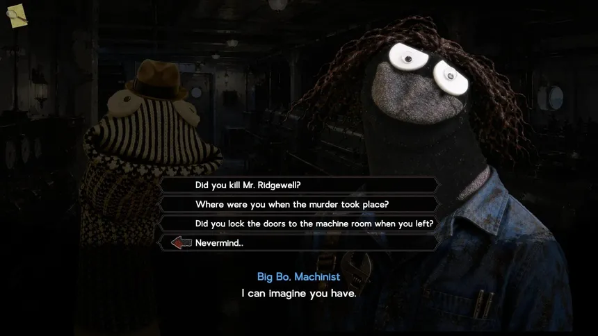 Скриншот 4 к игре Sockpuppet Noir