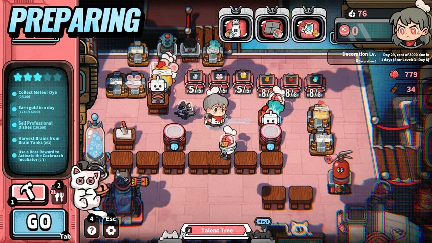 Скриншот 1 к игре Life, the Universe, and Restaurants