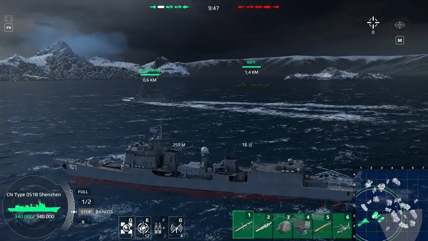 Скриншот 1 к игре Modern Warships