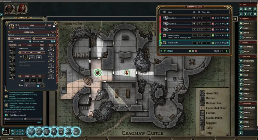 Скриншот 3 к игре Fantasy Grounds VTT