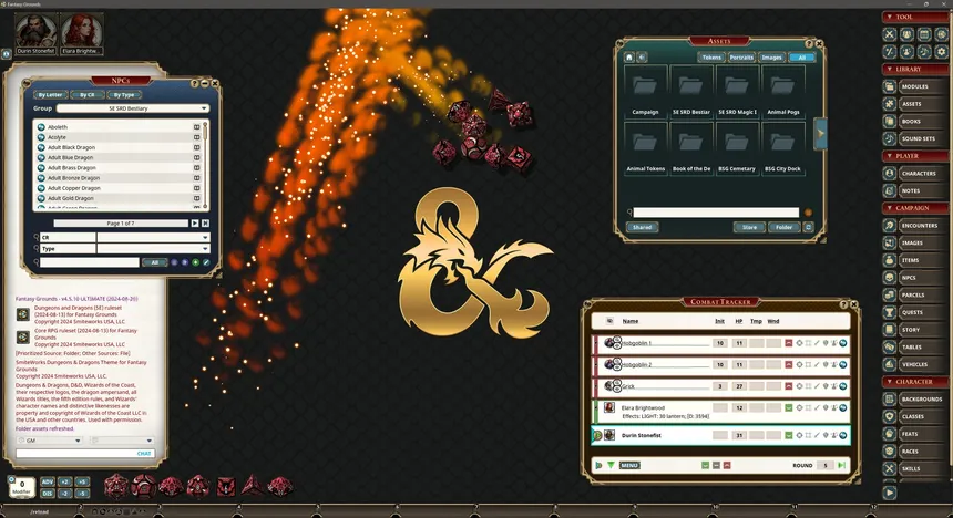 Скриншот 4 к игре Fantasy Grounds VTT