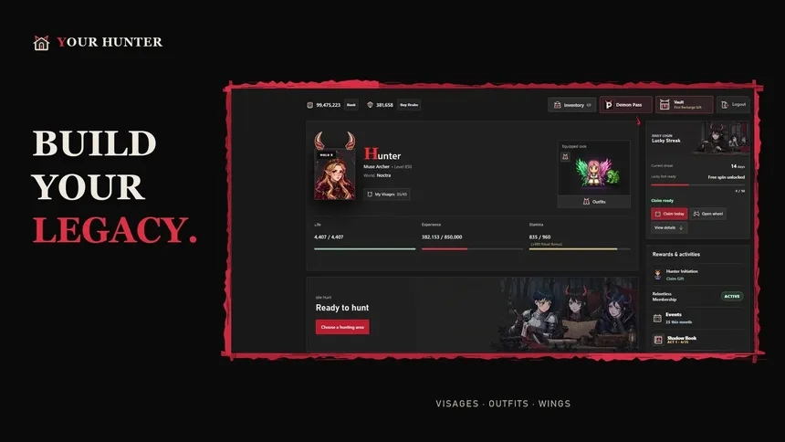 Скриншот 1 к игре Vanya Online - Idle MMORPG