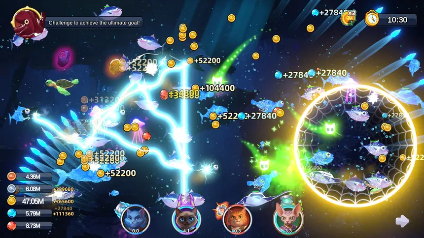 Скриншот 8 к игре Мяу Отряд: Инкрементальная Ловля
