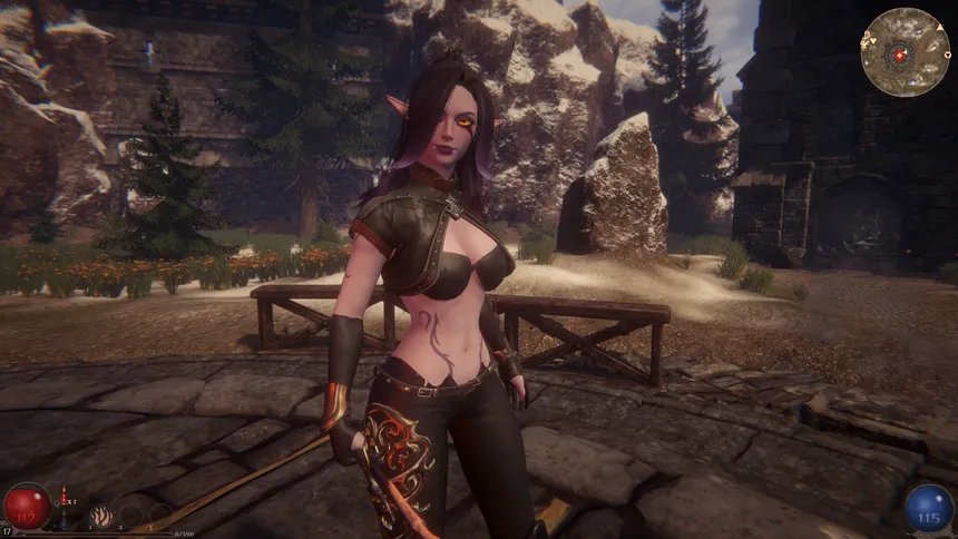Скриншот 1 к игре Elven Huntress: Sunveil