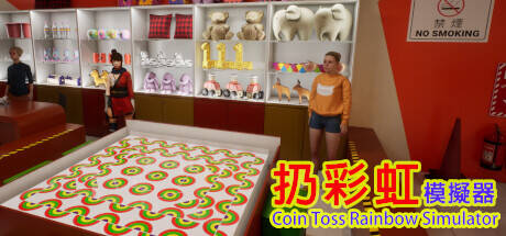 Coin Toss Rainbow Simulator