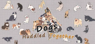 Dogs Huddled Together 挤在一起的狗狗们