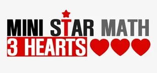 Mini Star Math: 3 Hearts