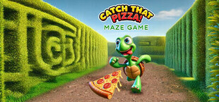 Catch That Pizza! Maze Game