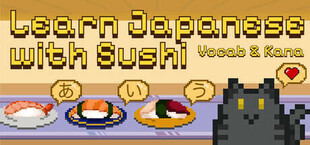 Learn Japanese Kana & Vocab with Sushi