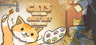 Cats Visiting Cozy Art Studios
