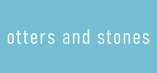 otters and stones