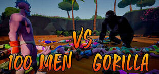 Игра 100 Men VS Gorilla 100 Men VS Gorilla