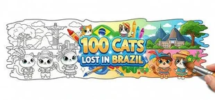 999 Hidden Cats: Brazil Together