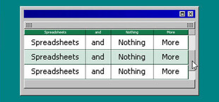 Игра Spreadsheets and Nothing More Spreadsheets and Nothing More