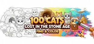 999 Hidden Cats: Stone Age Together