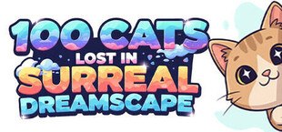 100 Cats Lost in Surreal Dreamscape