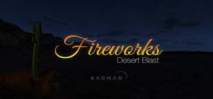 Fireworks Desert Blast