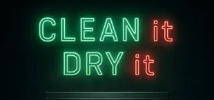 CLEAN it DRY it