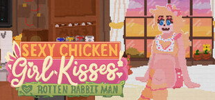 Sexy Chicken Girl Kisses Rotten Rabbit Man