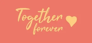 Together forever ❤︎