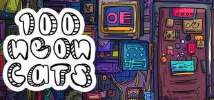 100 Neon Cats