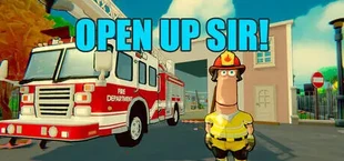 OPEN UP SIR!