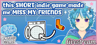 this SHORT indie game made me MISS MY FRIENDS | Rainy Plays Lonely Game Livestream