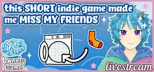 this SHORT indie game made me MISS MY FRIENDS | Rainy Plays Lonely Game Livestream