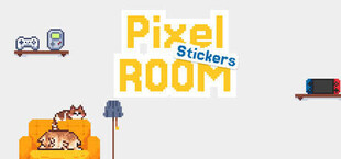 Pixel Room Stickers