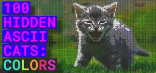 100 Hidden ASCII Cats: Colors