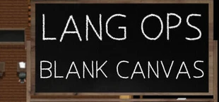Lang Ops: Blank Canvas