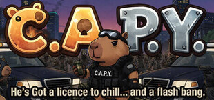C.A.P.Y. He's got a licence to chill... and a flashbang