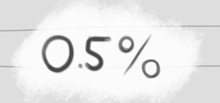 0.5%