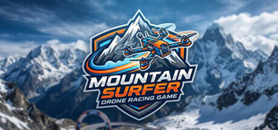 Mountain Surfer Drone Racing Game