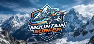 Mountain Surfer Drone Racing Game