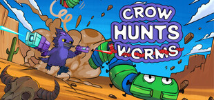 Crow Hunts Worms