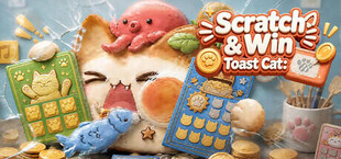 Toast Cat: Scratch & Win