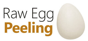 Raw Egg Peeling