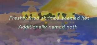 Freshly fried shrimps seemed hot additionally named noth