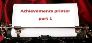 Achievements printer