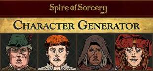 Spire of Sorcery – Character Generator