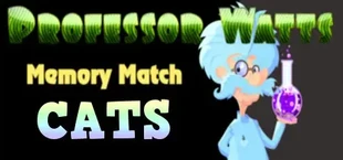 Professor Watts Memory Match: Cats