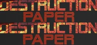 Destruction  Paper