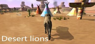 Desert lions