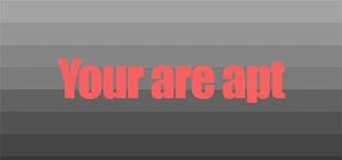 You are apt