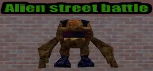 Alien street battle