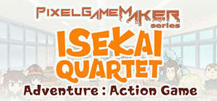 Pixel Game Maker Series  ISEKAI QUARTET Adventure Action Game