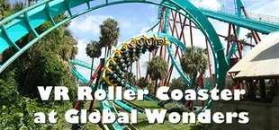 VR Roller Coaster at Global Wonders